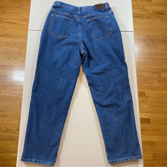 LL Bean Flannel Lined Women’s Jeans 16R – Relaxed Fit – Blue – 100% Cotton - Picture 10 of 11